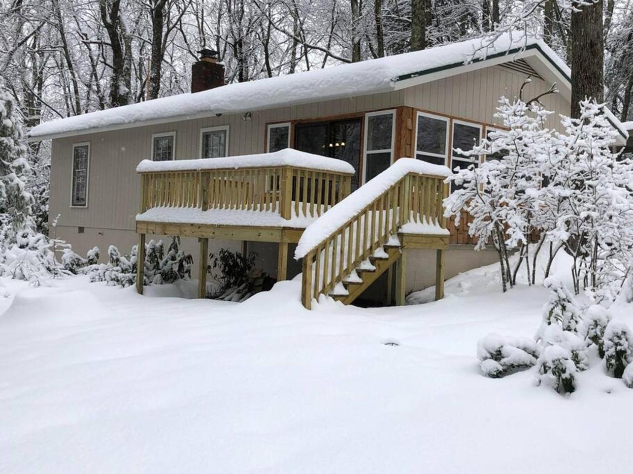 Gingercake Mtn Cottage At Linville Gorge - Wood Burning Fireplace Linville Falls Exterior photo